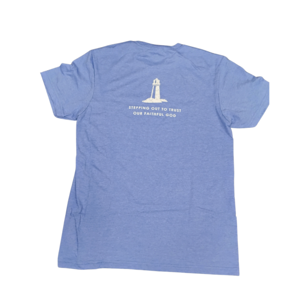 Walk on Water T-Shirt (Heather Royal) - Image 2