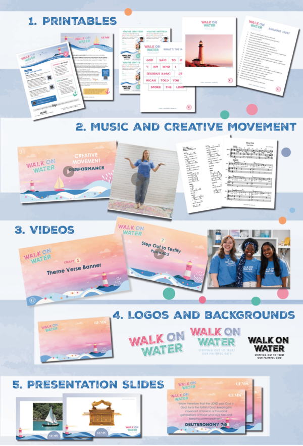 Walk on Water Online Resources