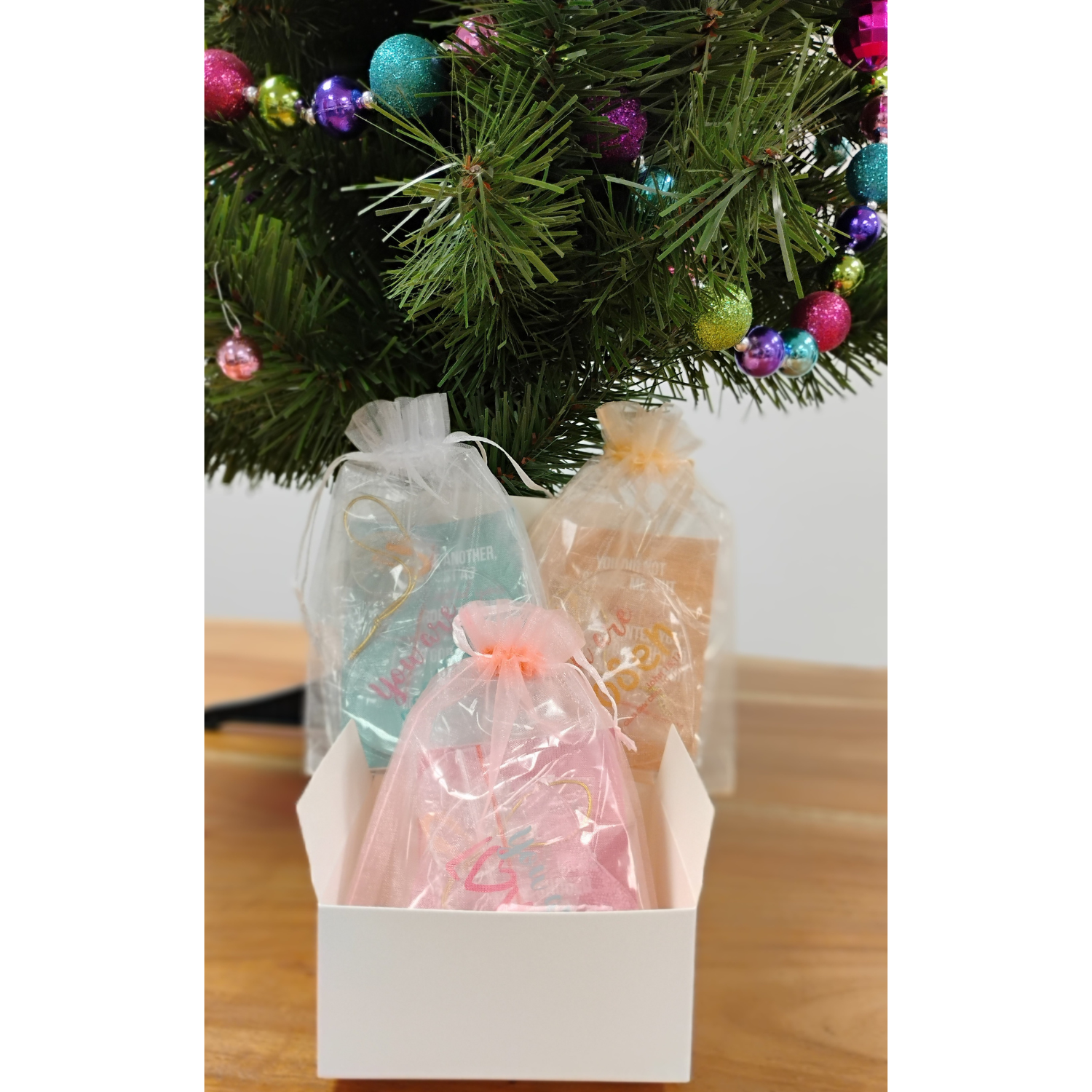 Loved, Accepted & Chosen Trio Sun Catcher Ornaments